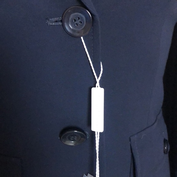 MAXMARA Navy Blue Blazer Size 2-4 - Picture 6 of 16